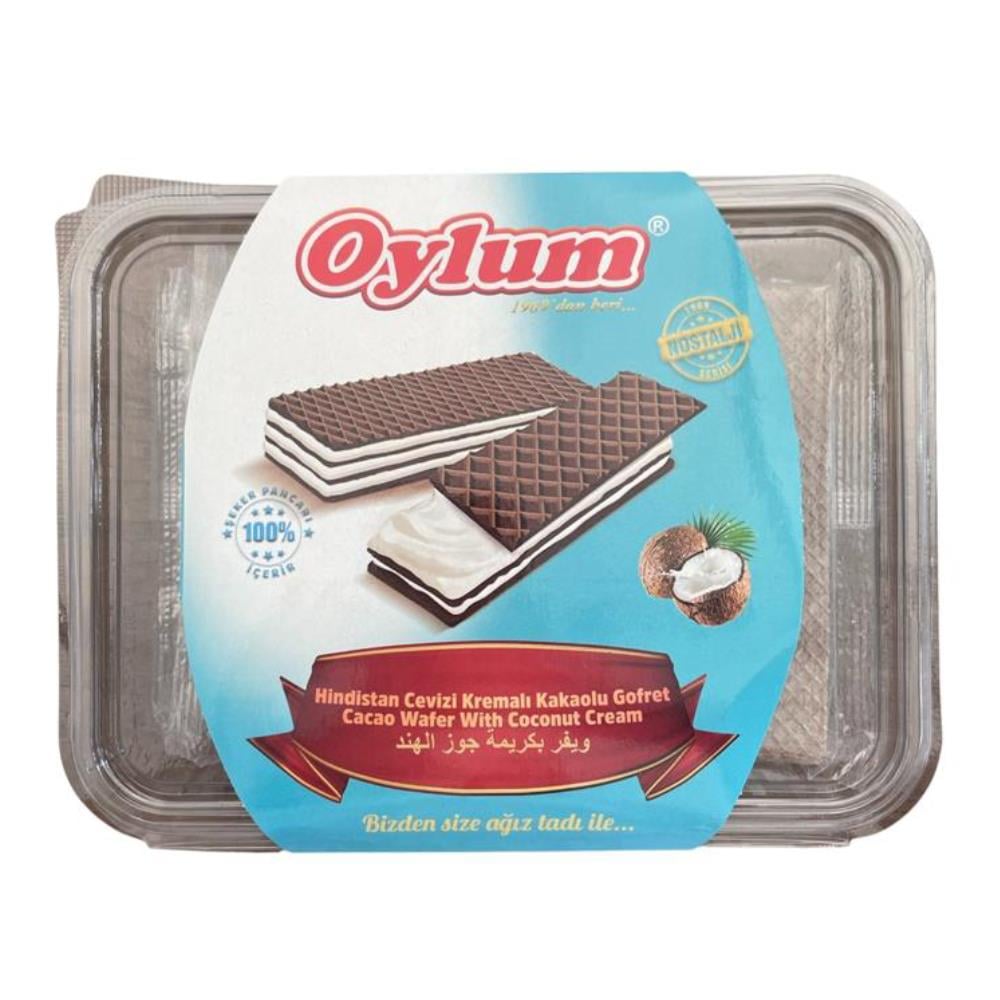 Oylum Gofret Hindistan Cevizi Kremalı 400 gr