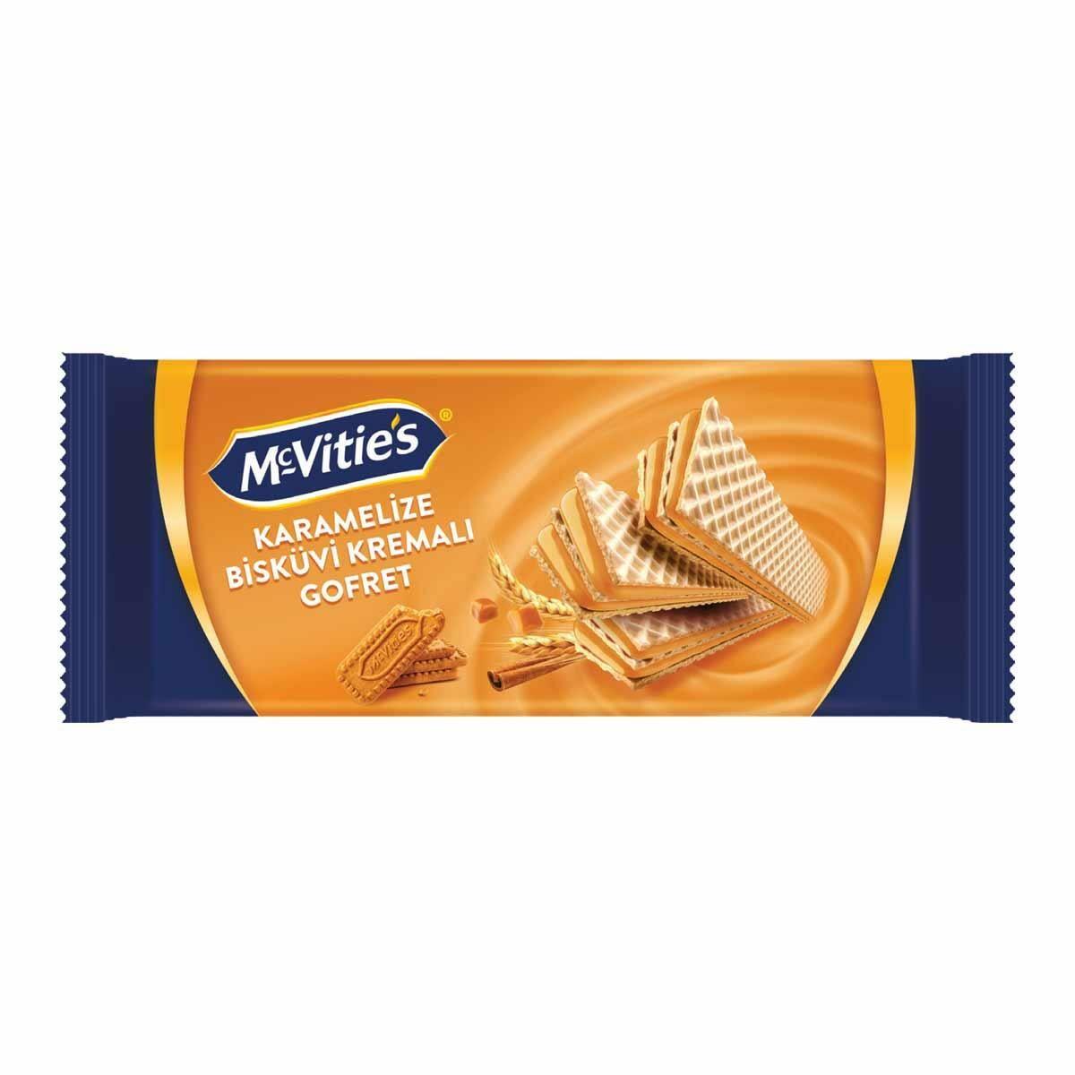 Ülker Mc Vitie's Wafer Karamelli Gofret 114 gr