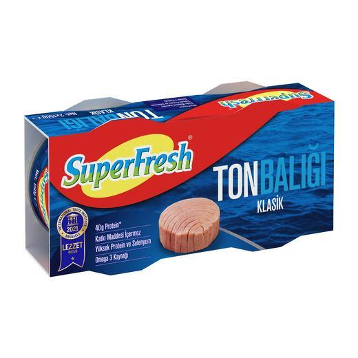 Super Fresh Ton Balığı Ayçiçek Yağlı 140 gr 2'li