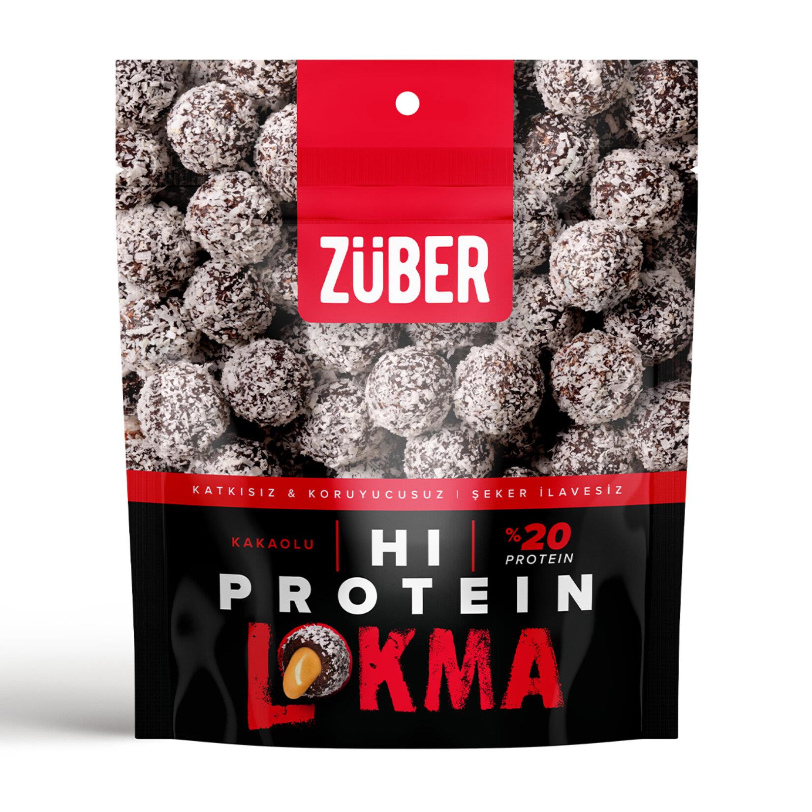 Züber Kakaolu Hi Protein Lokma 84 gr