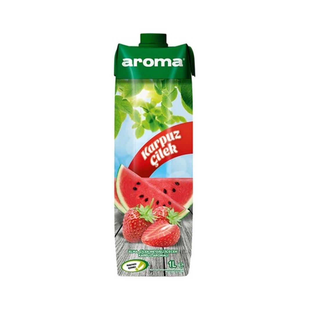 Aroma Meyve Nektarı Karpuz ve Çilek 1 lt