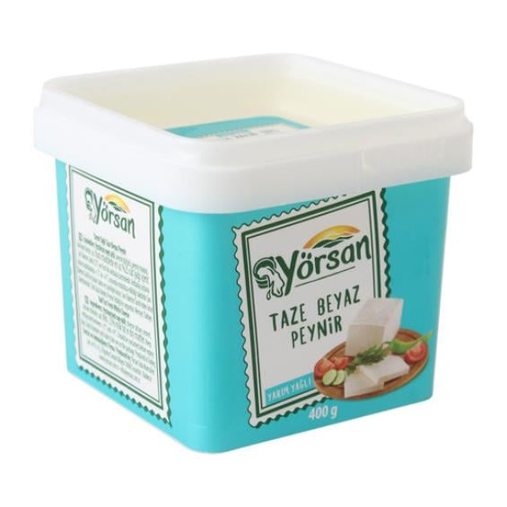 Yörsan Beyaz Peynir Tam Yağlı 400 gr
