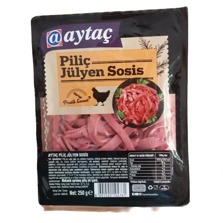 Aytaç Piliç Jülyen Sosis 250 gr