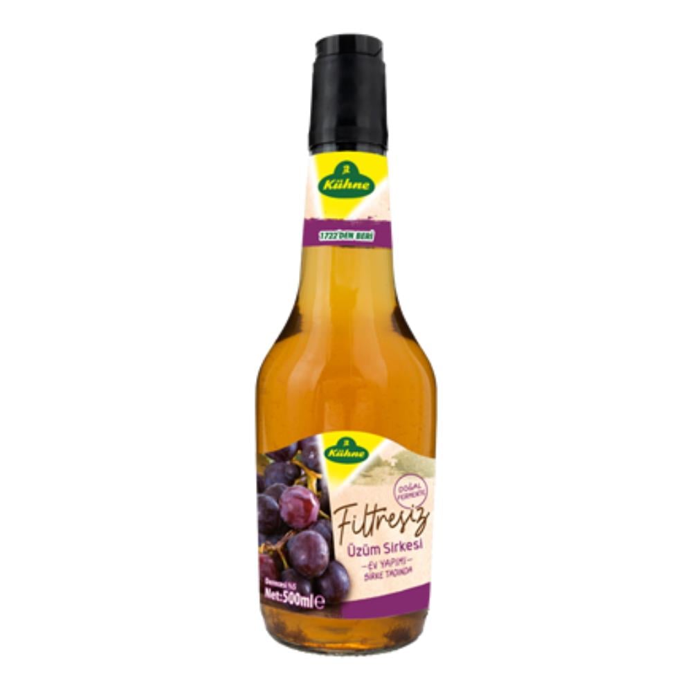 Kühne Filtresiz Üzüm Sirkesi 500 ml