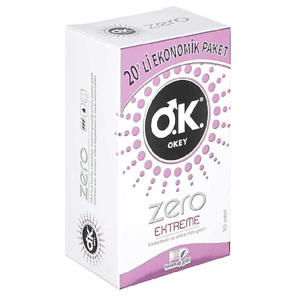OKEYZEROEXTREME20'LIPREZERVATIF
