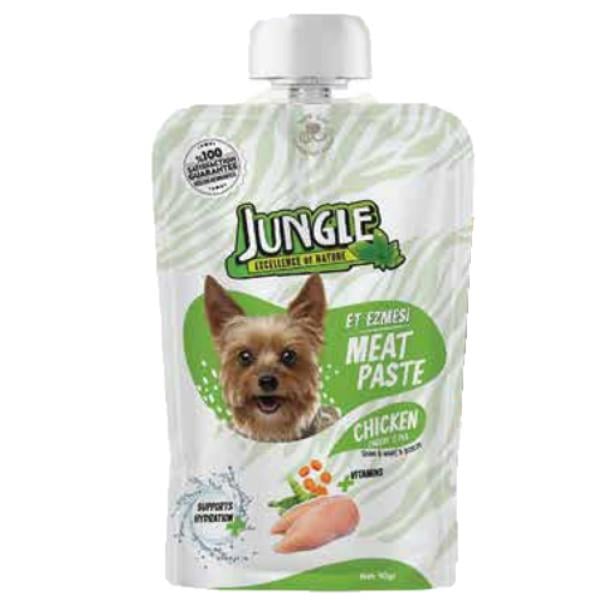 Jungle Köpek Et Ezmesi Tavuklu ve Havuçlu 90 gr