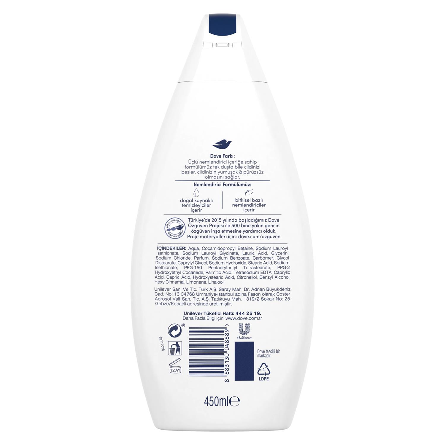 Dove Nemlendirici Duş Jeli 450 ml