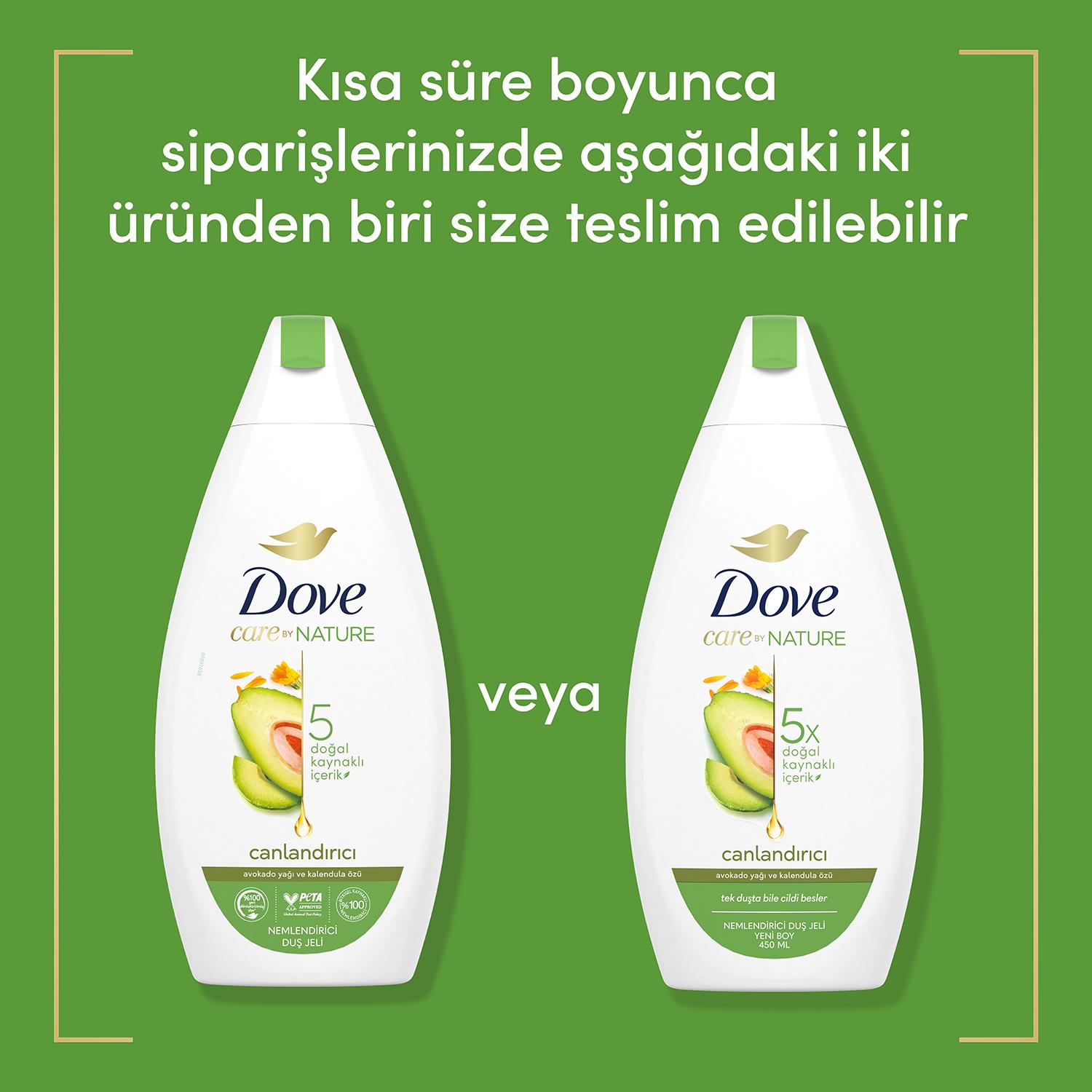 Dove Avokado Duş Jeli 450 ml