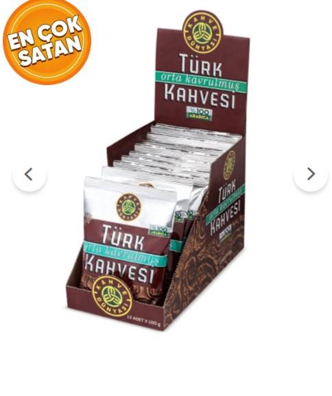 ETC.KAHVEDUNYASITURKKAHVESI100GRX12