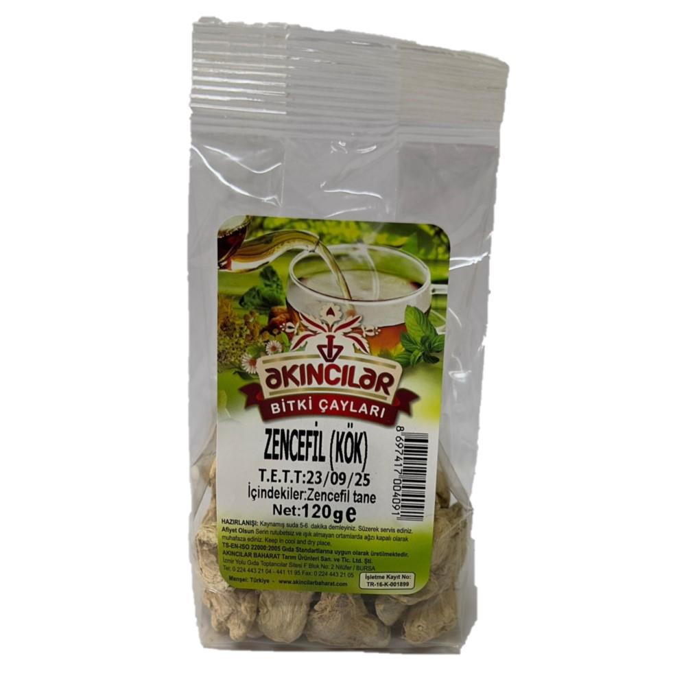 Akıncılar Kök Zencefil 120 gr