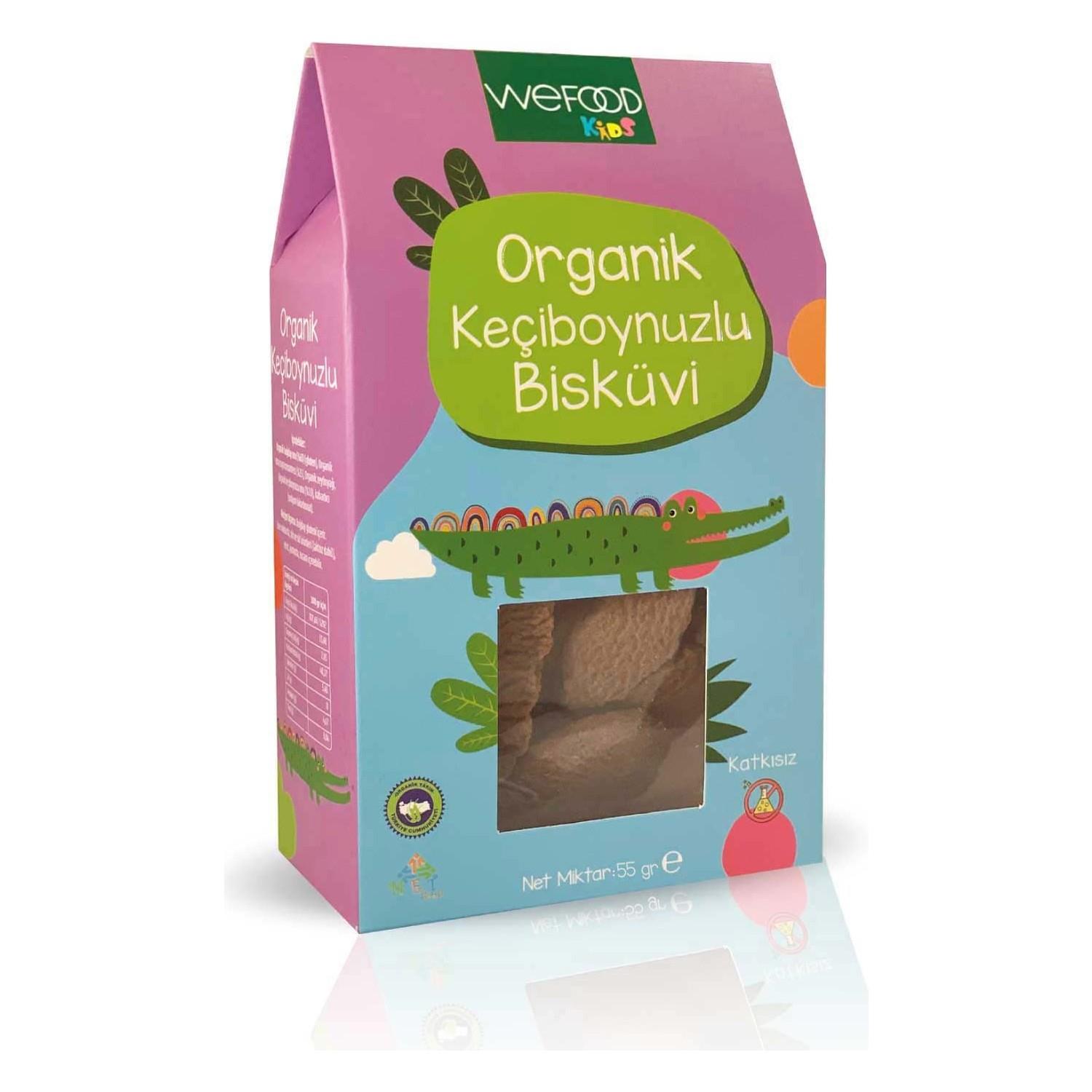 Wefood Kids Organik Keçiboynuzlu Bisküvi 55 gr