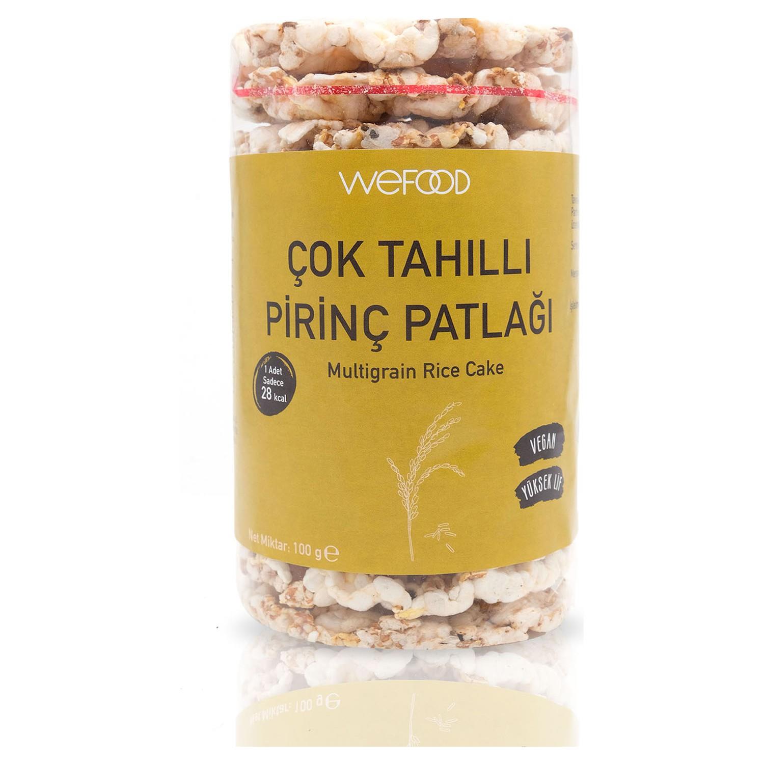 Wefood Çok Tahıllı Patlak 100 gr