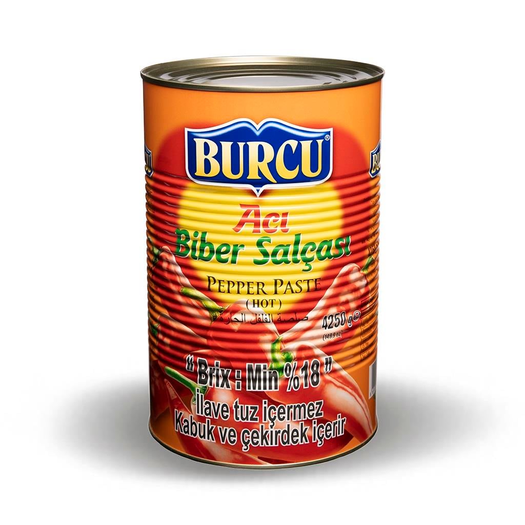 Burcu Acı Biber Salçası 4250 gr