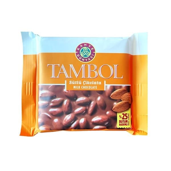 Kahve Dünyası Tambol Bademli Çikolata 77 gr