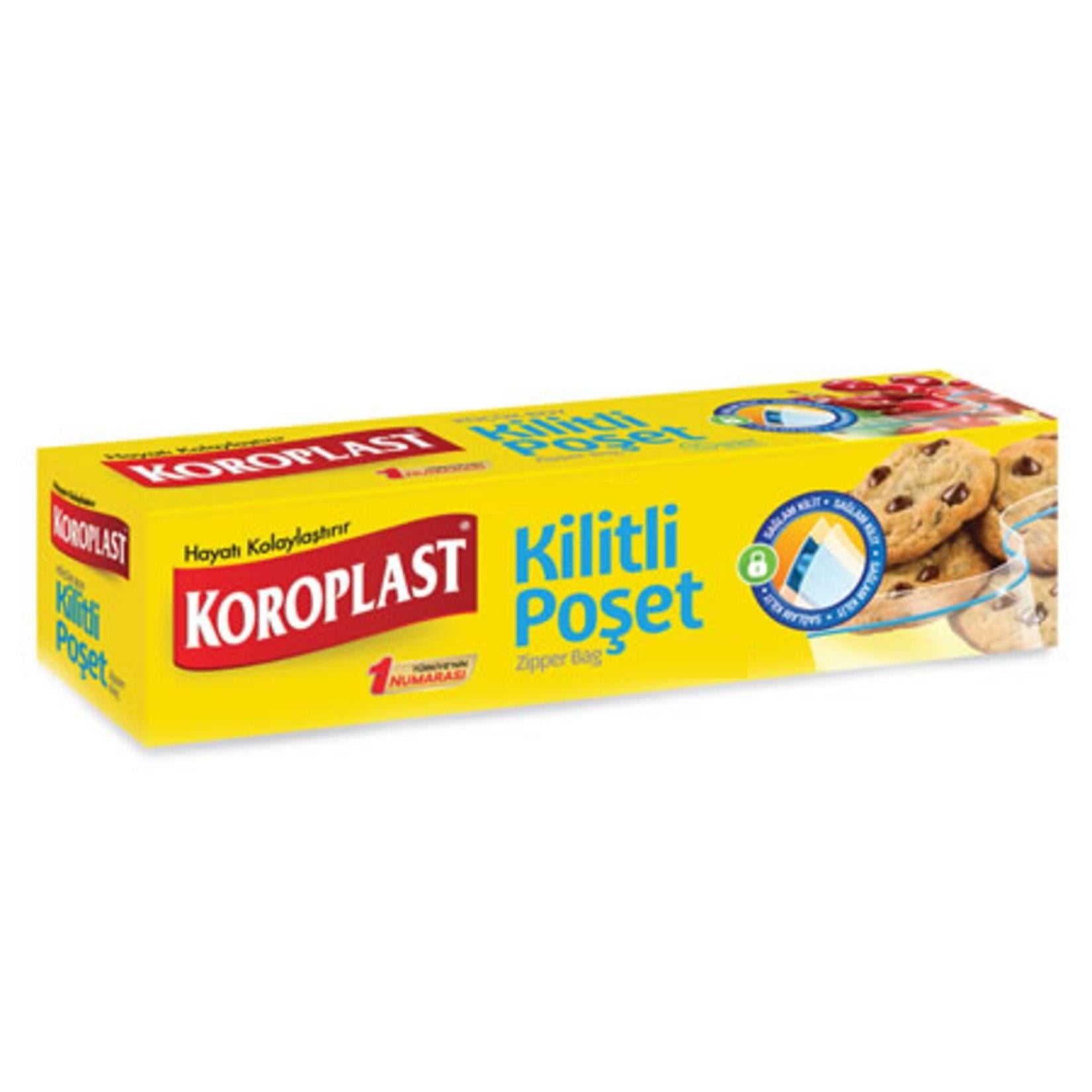 Koroplast Buzdolabı Poşeti Kilitli 17'li