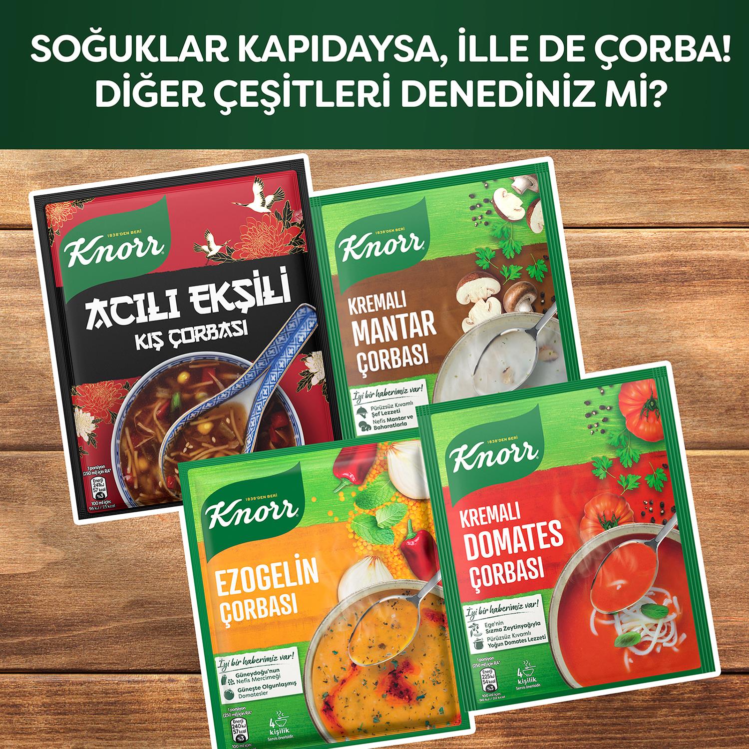 Knorr Hazır Hazır Acılı Ekşili 75 gr
