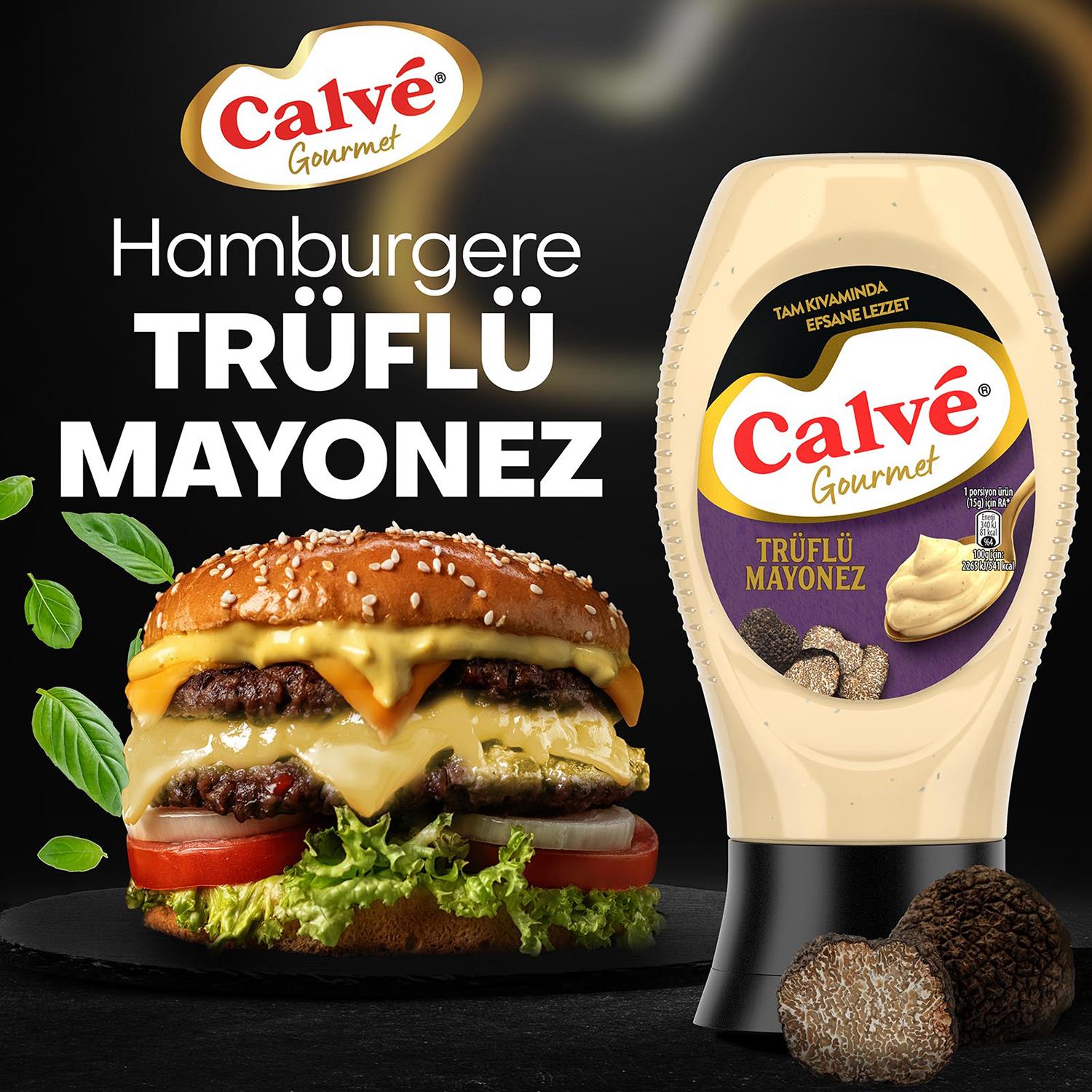Calve Truffle Mayonez 235 gr