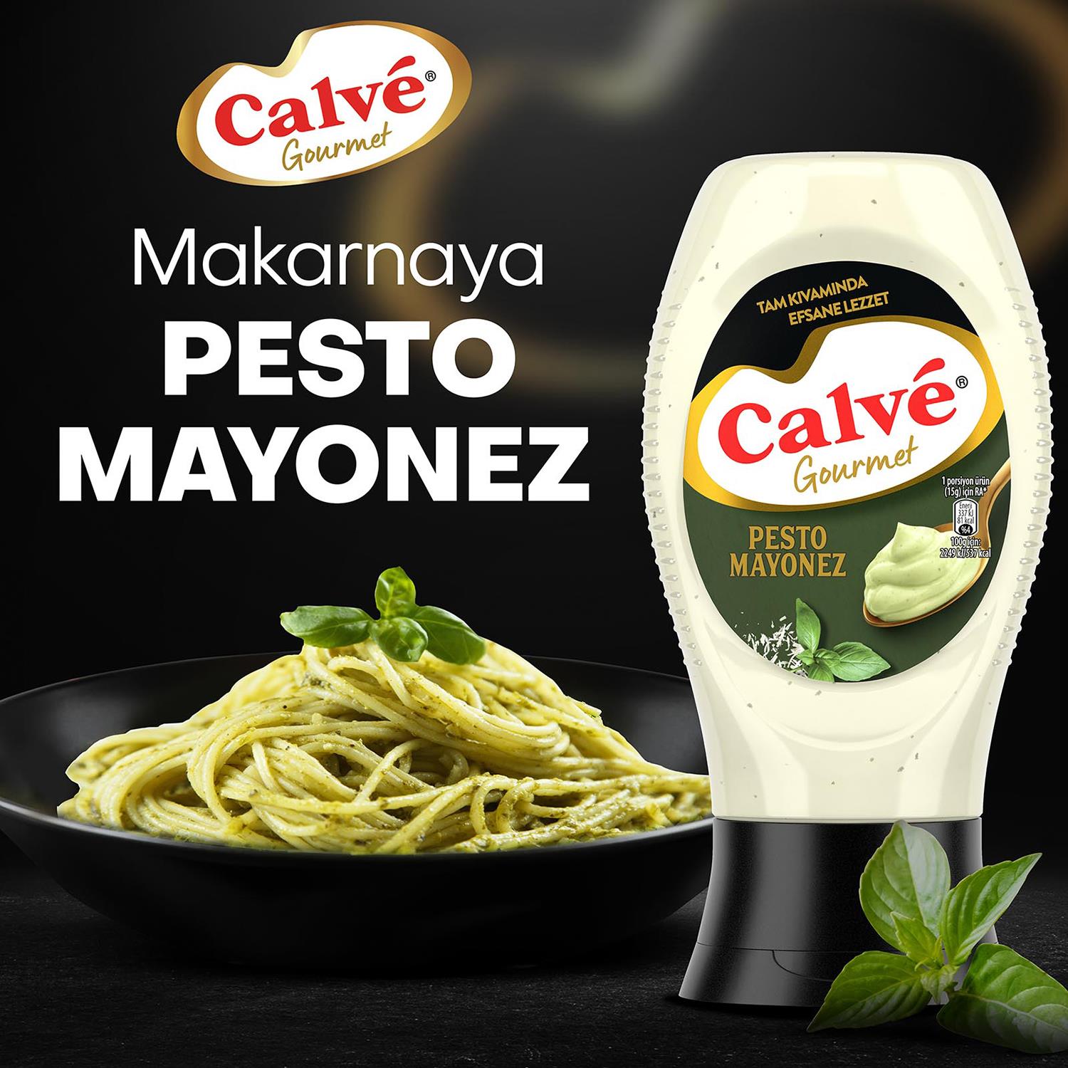 Calve Pesto Mayonez 235 gr