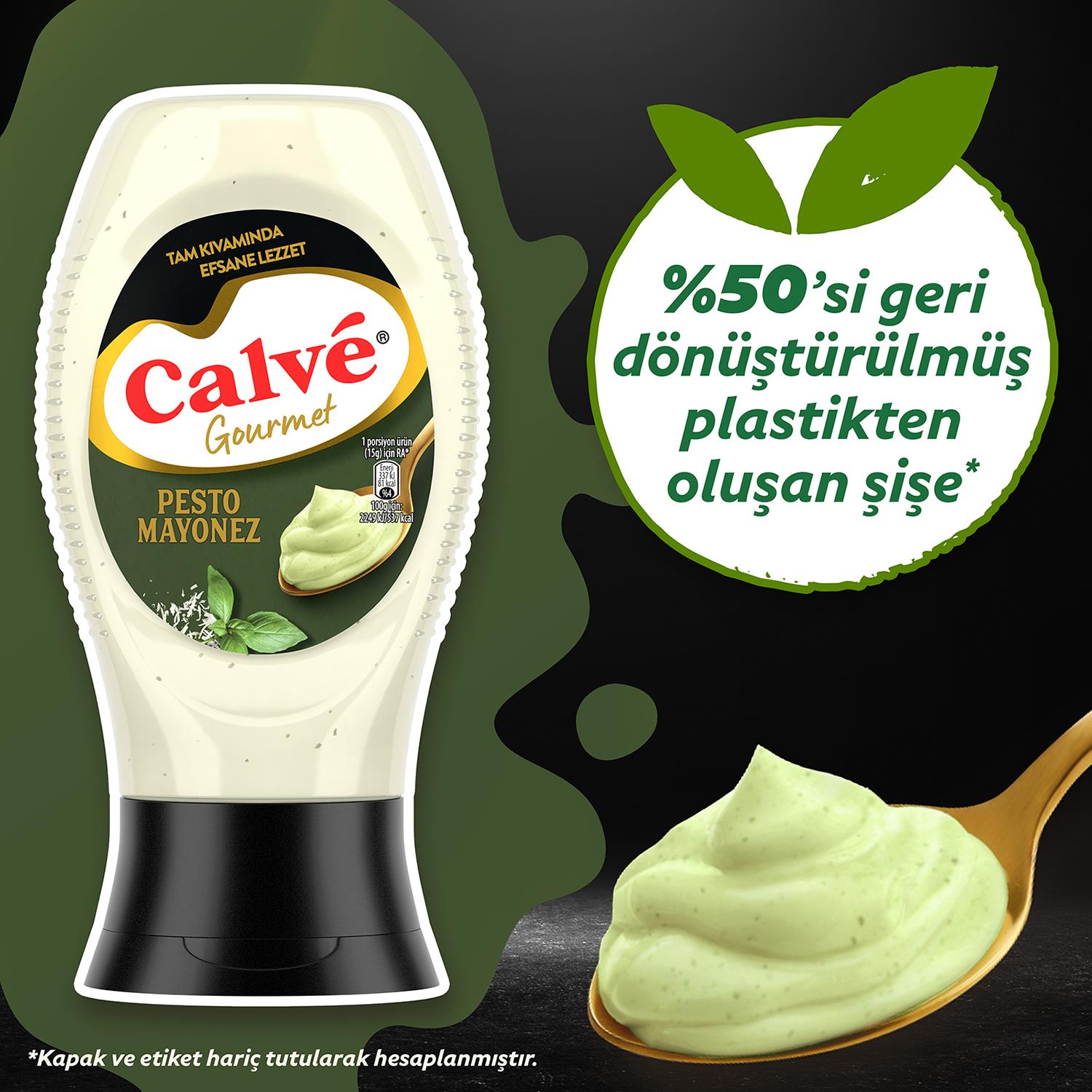 Calve Pesto Mayonez 235 gr