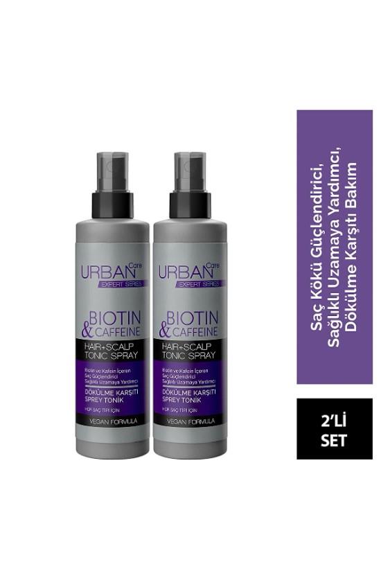 Urban Care Expert Biotin&Caffeine Saç Toniği 200 Ml X2