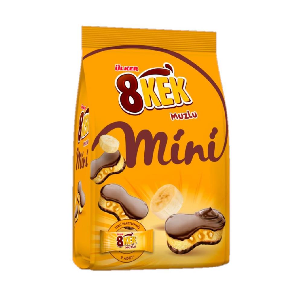 Ülker 8 Kek Mını Muzlu 162 Gr