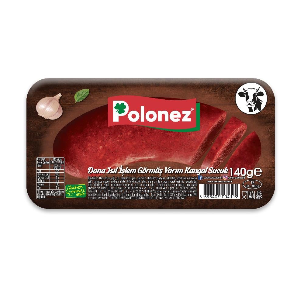 Polonez Yarım Kangal Sucuk 140 gr