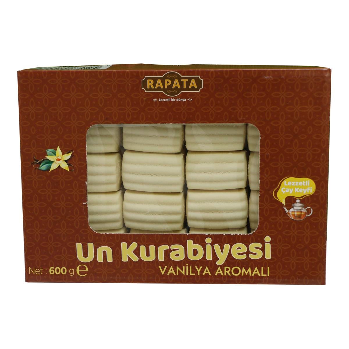 Rapata Vanilyalı Un Kurabiyesi 600 gr