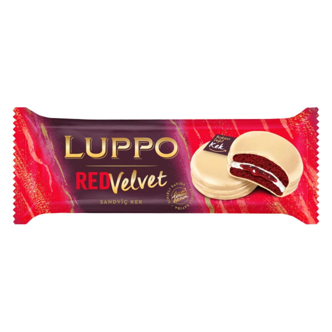 Şölen Luppo Red Velvet Sandviç Kek 182 gr