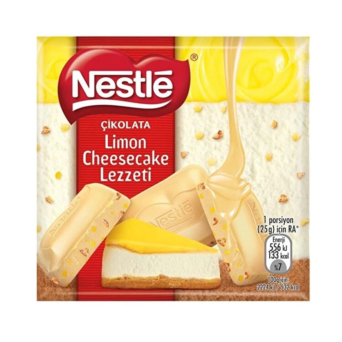 Nestle Çikolata Limon Cheesecake 60 gr
