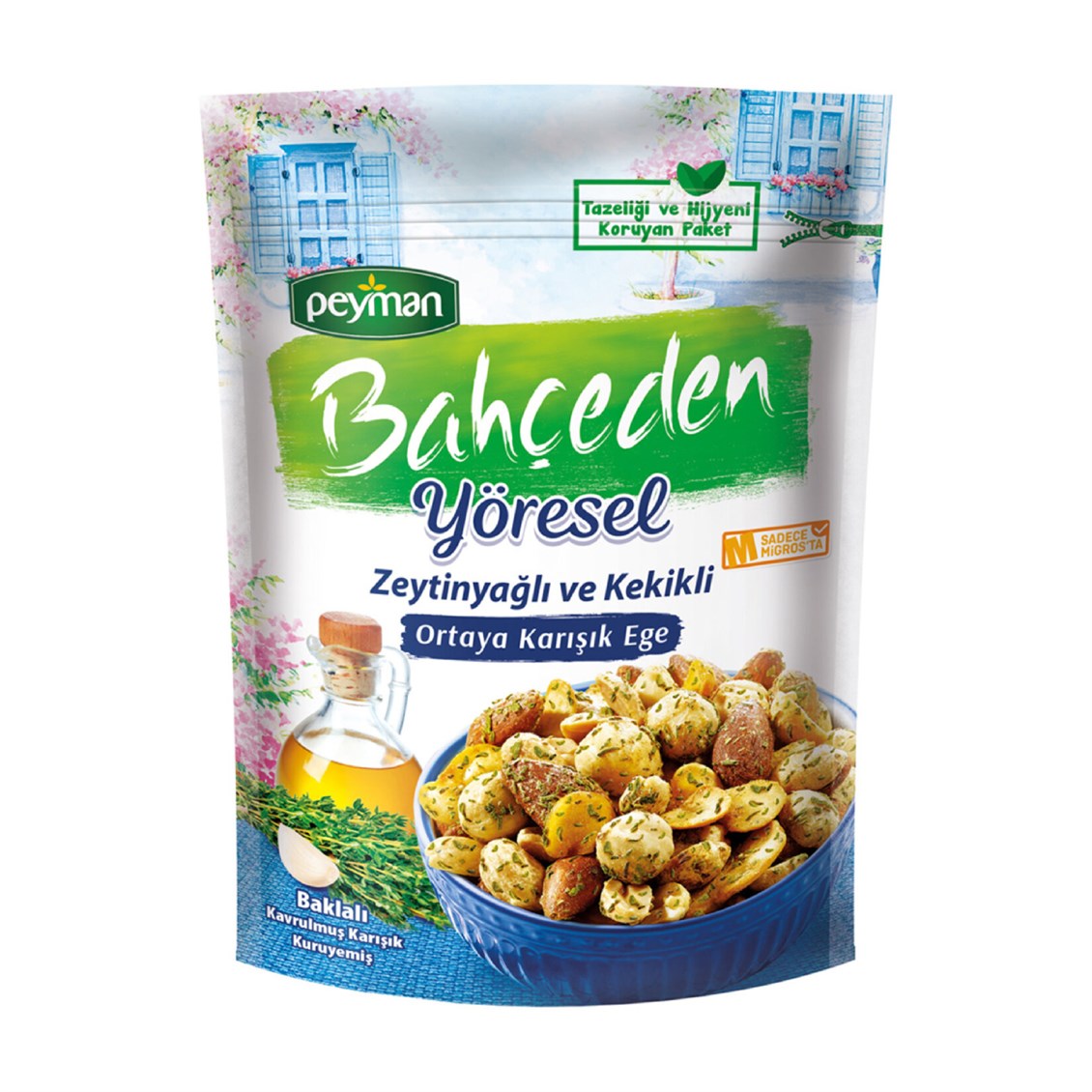 Peyman Yöresel Zeytinyağlı Kekik Karışık Kuruyemiş 150 gr