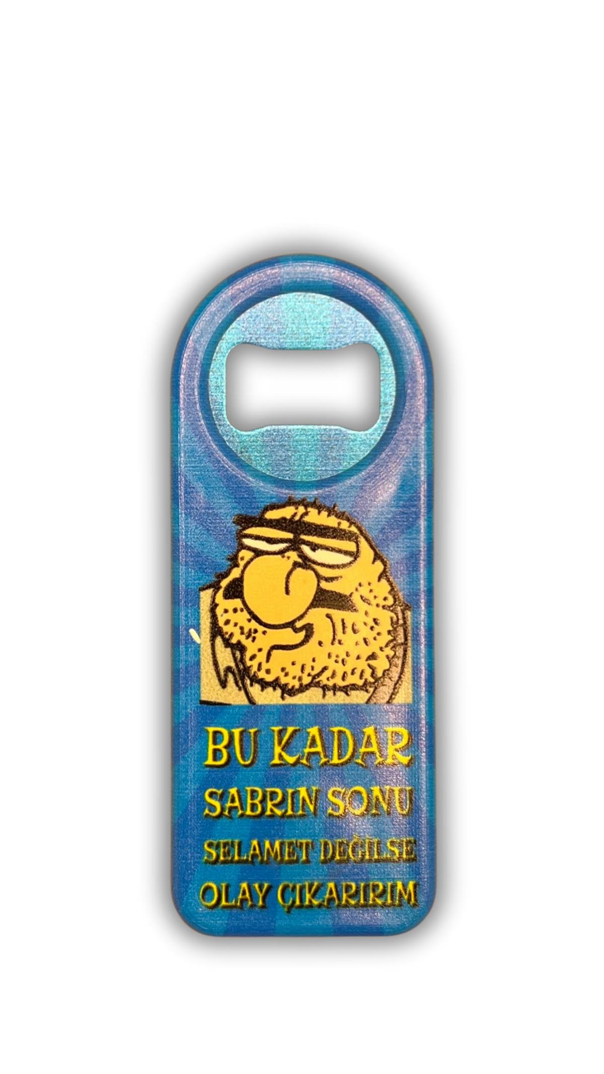 Sloganlı Şişe Açacağı