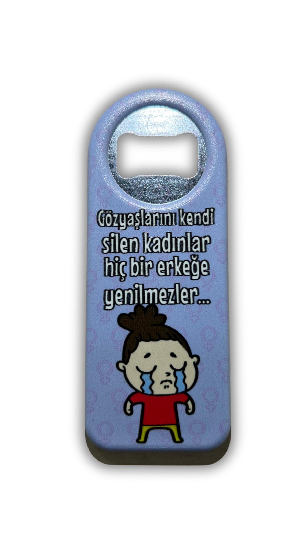 Sloganlı Şişe Açacağı