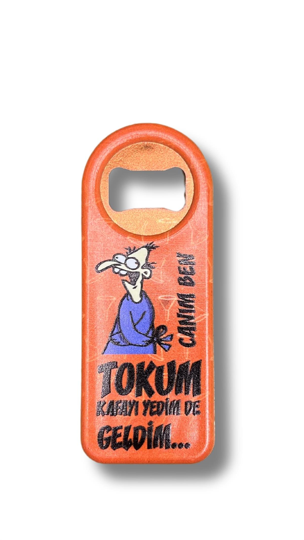 Sloganlı Şişe Açacağı