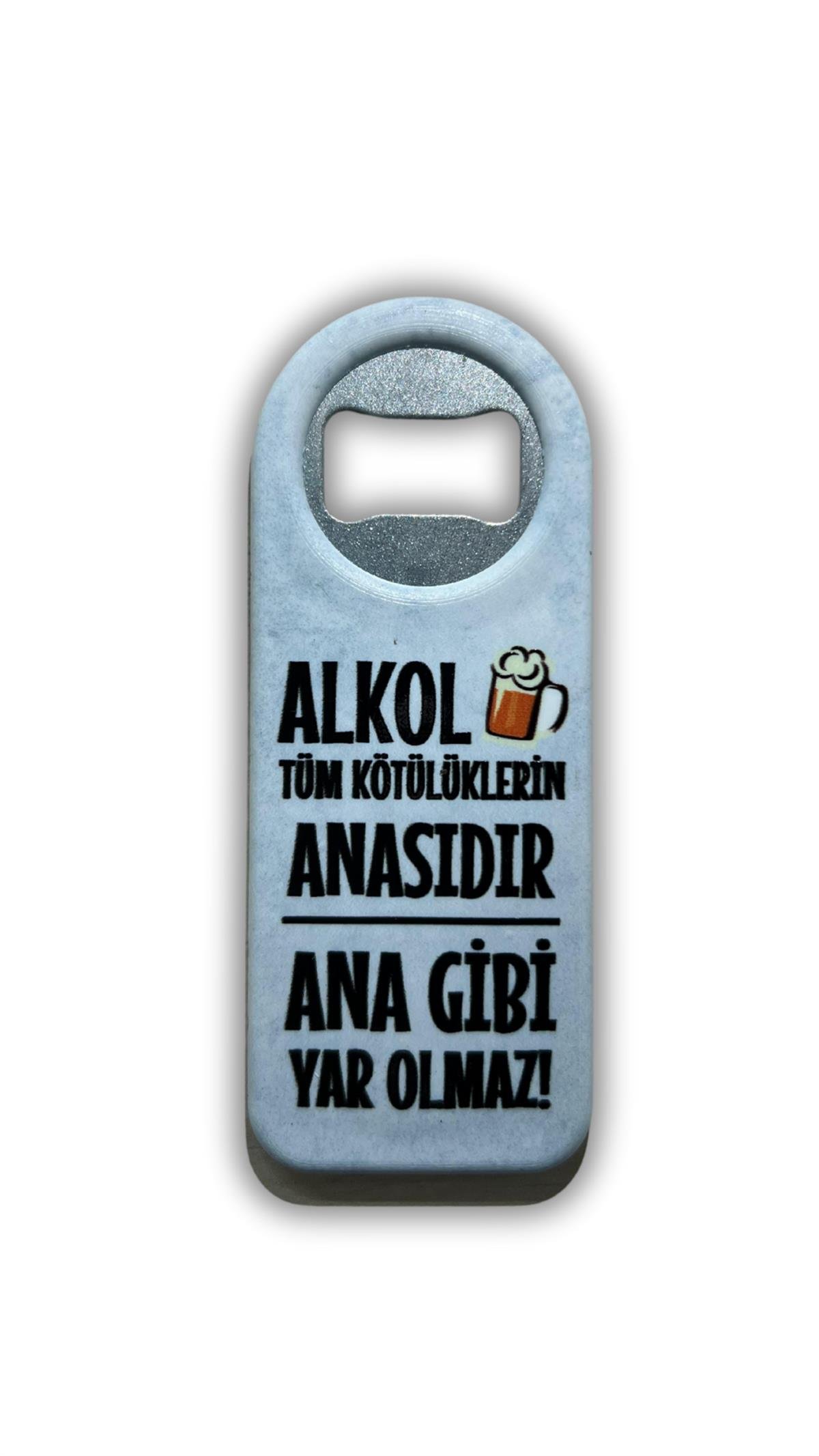 Sloganlı Şişe Açacağı