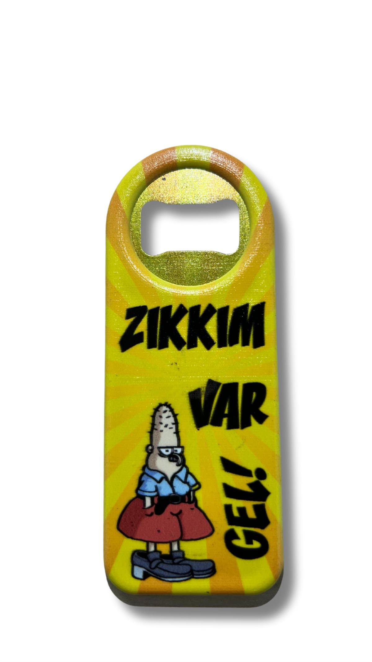 Sloganlı Şişe Açacağı
