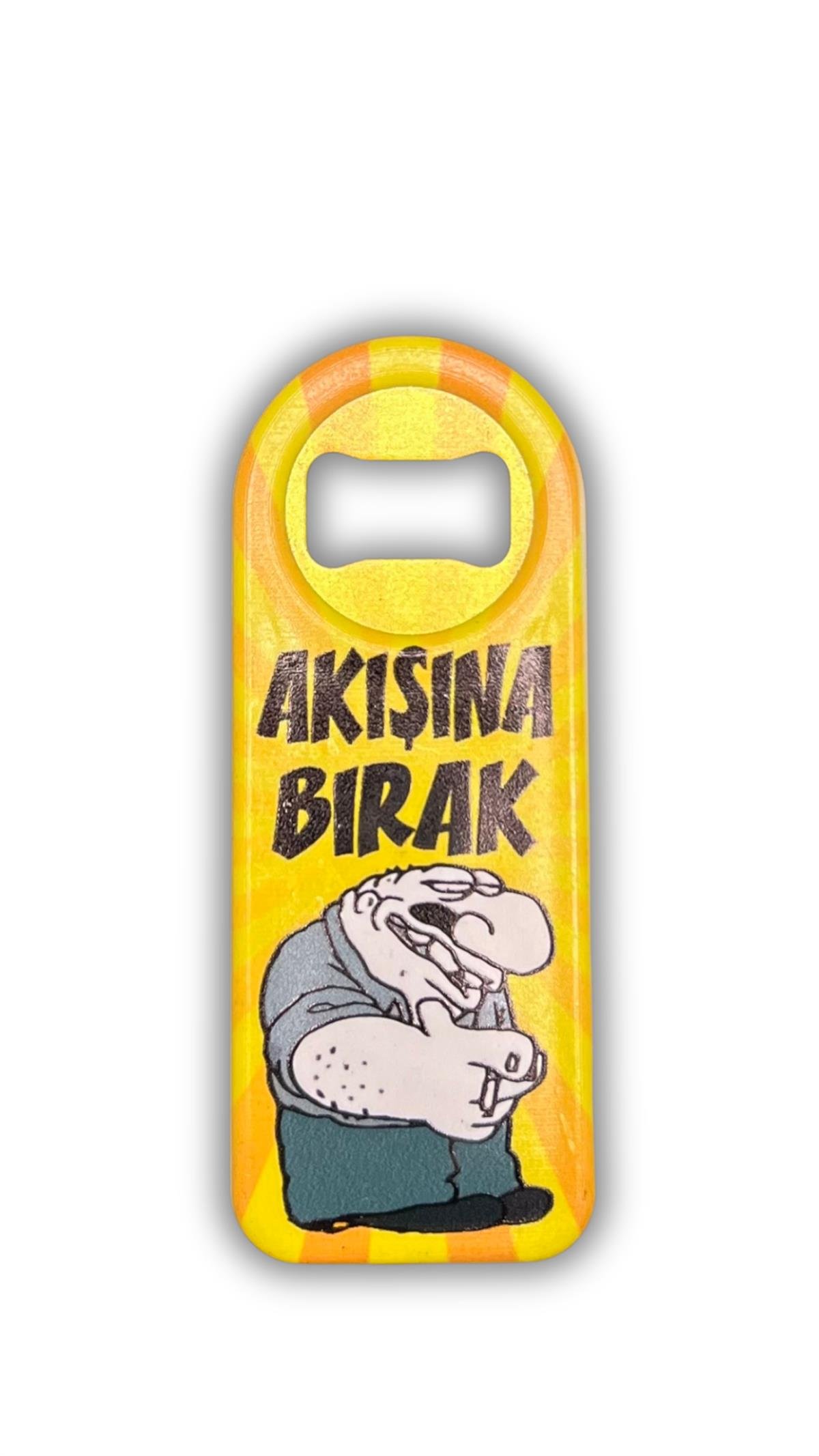 Sloganlı Şişe Açacağı