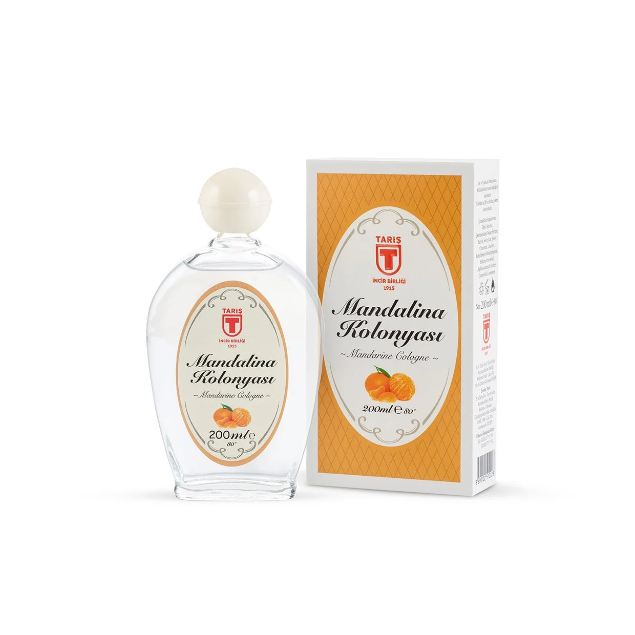 TARİŞ MANDALİN KOLONYASI 200 ML
