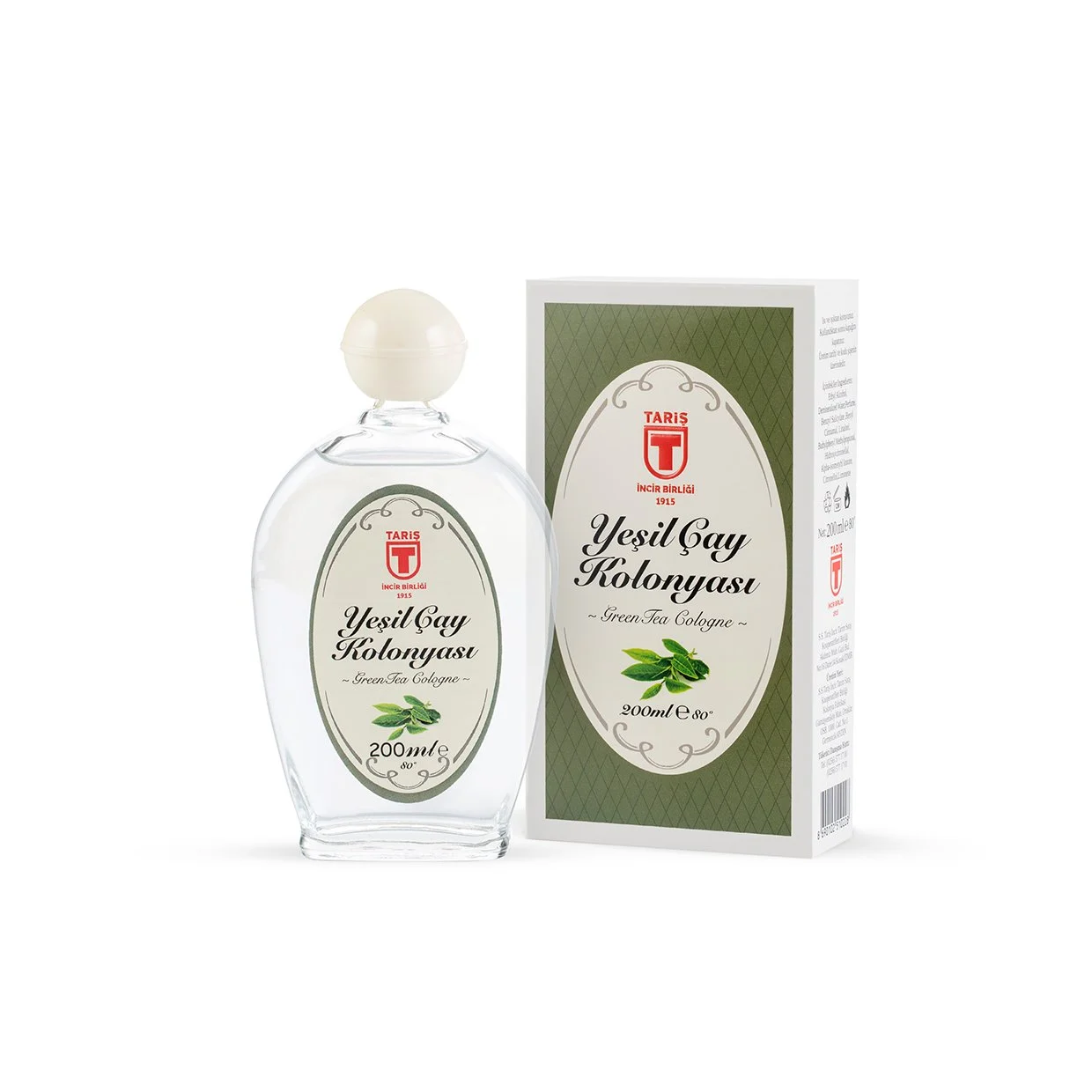TARİŞ YEŞİL ÇAY KOLONYASI 200 ML