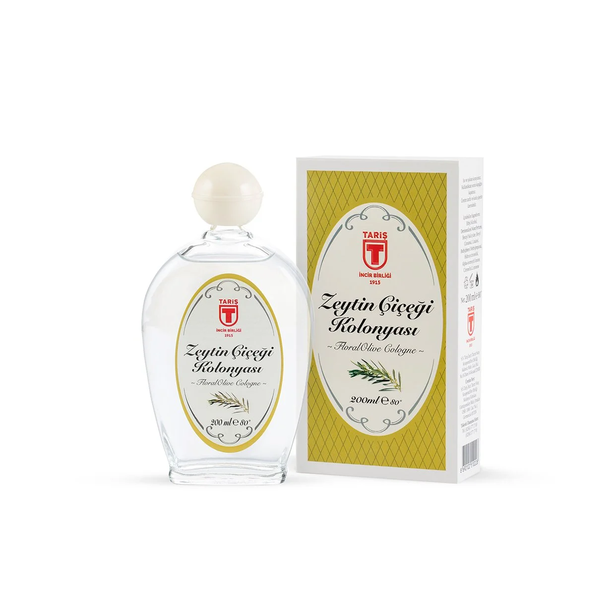 TARİŞ ZEYTİN ÇİÇEĞİ KOLONYASI 200 ML