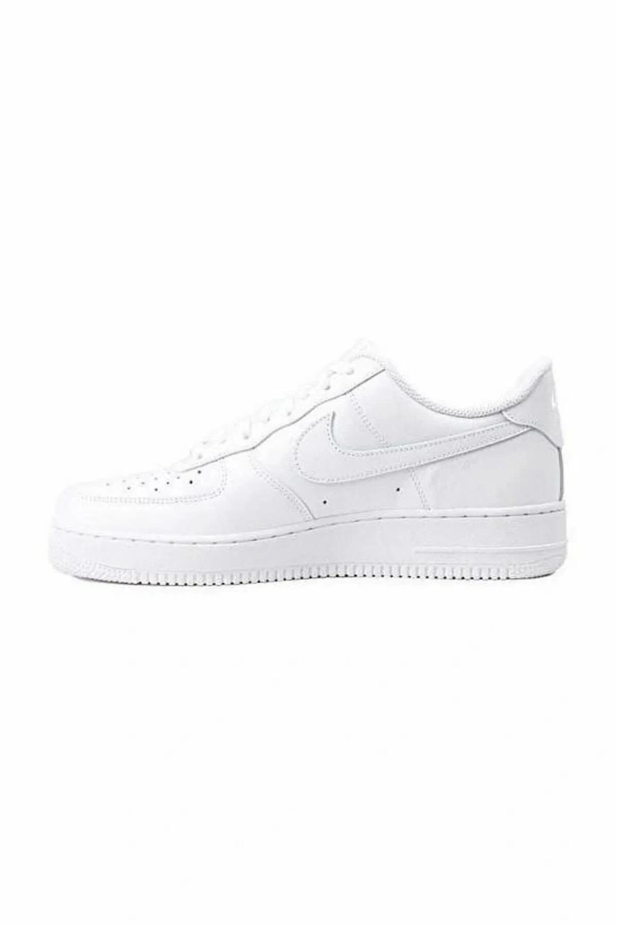 315122-111-36 Nike Air Force 1 '07 Unisex Beyaz Günlük Ayakkabı