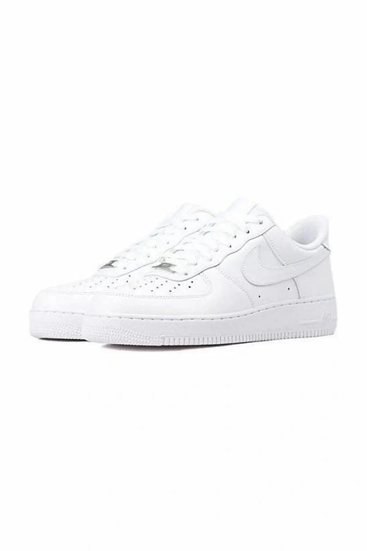 315122-111-36 Nike Air Force 1 '07 Unisex Beyaz Günlük Ayakkabı