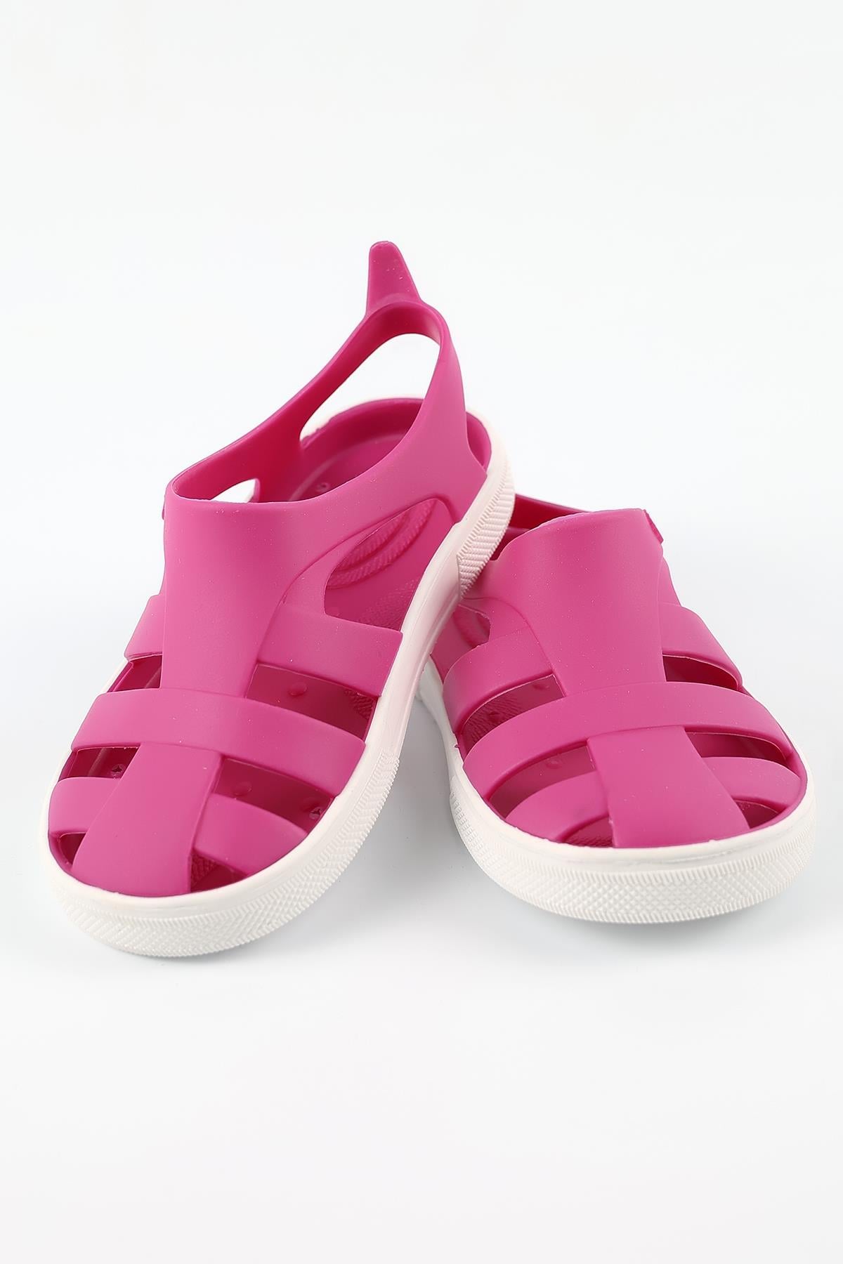 Bioty-B 05-20-21 Boatilus Bioty-B Fuxia/White Kız Çocuk Sandalet