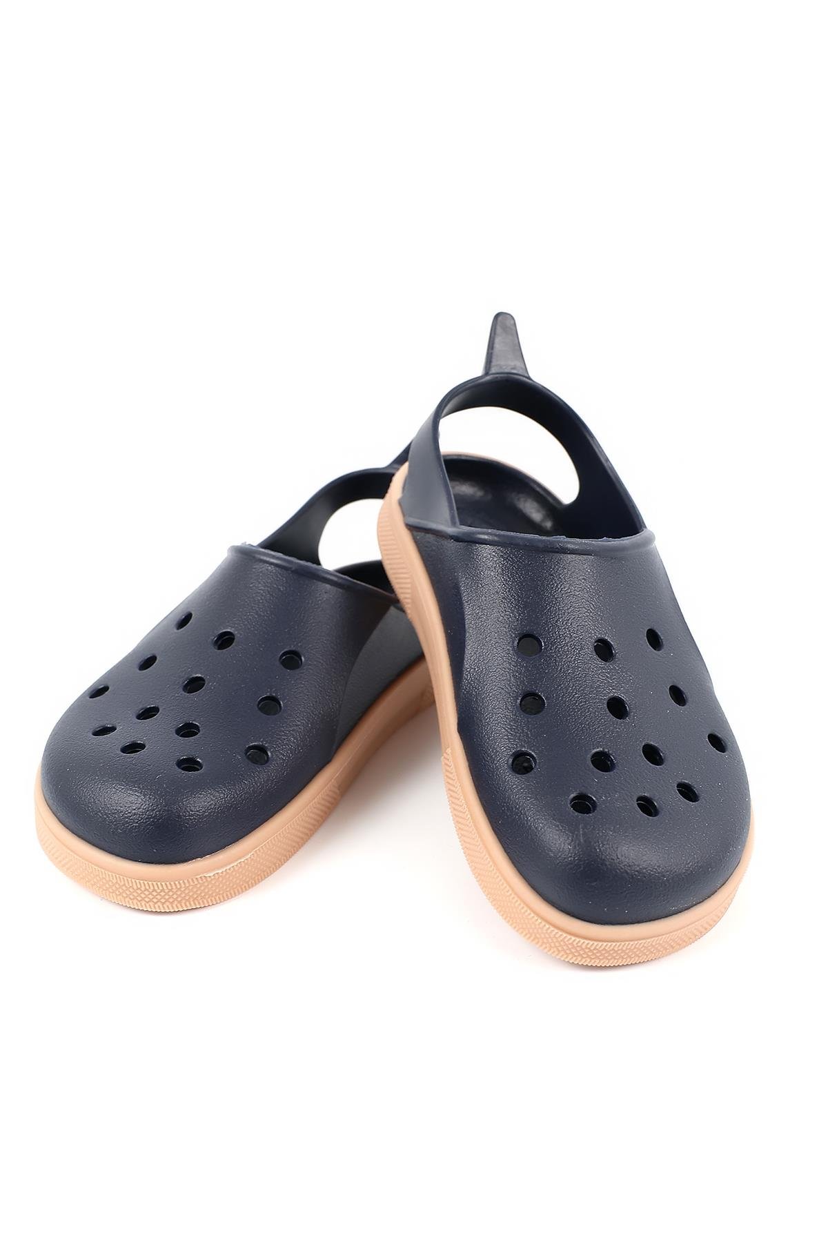 Cloggy-B 01B-20-21 Boatilus Cloggy-B Navy/Beige Erkek Çocuk Sandalet