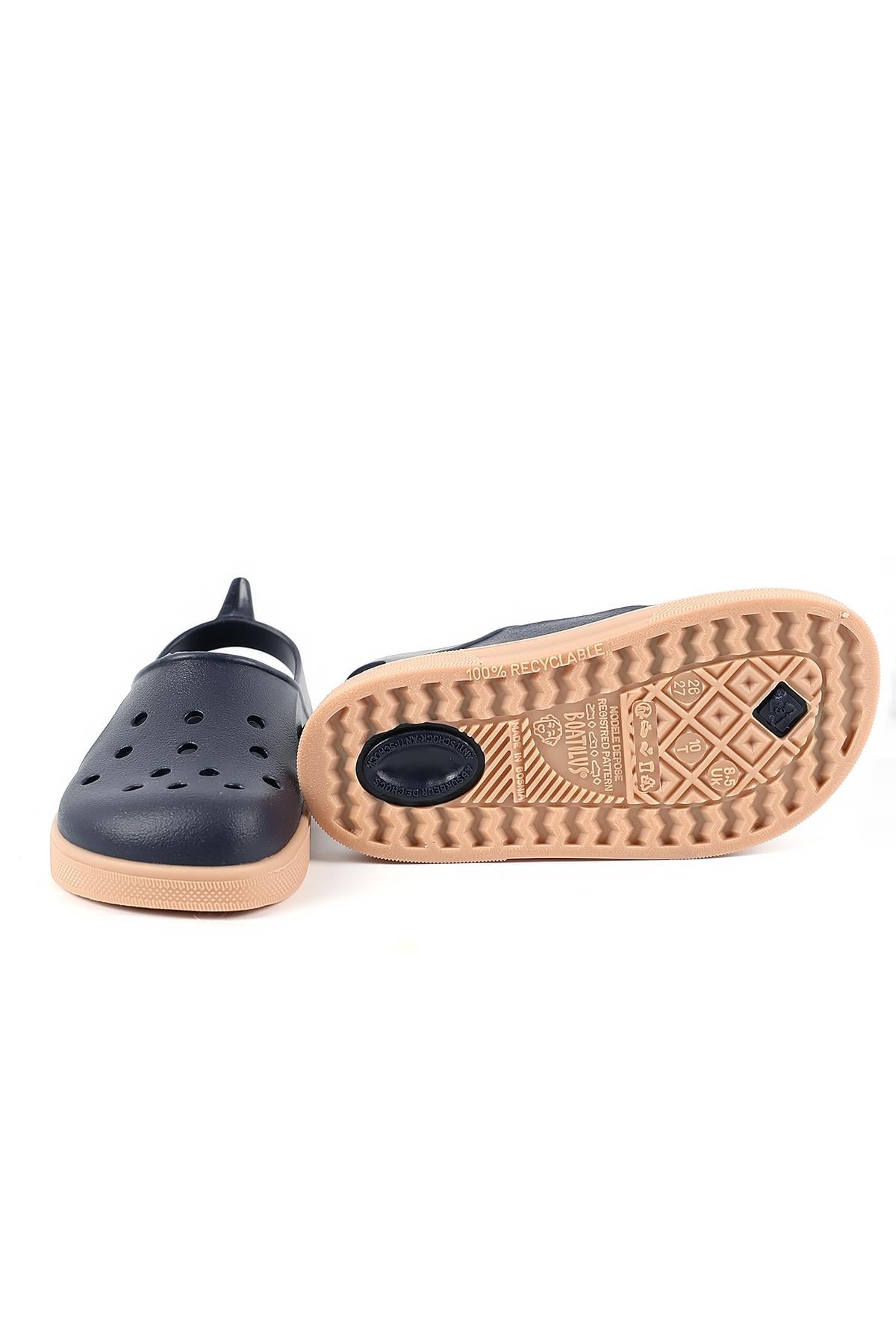 Cloggy-B 01B-20-21 Boatilus Cloggy-B Navy/Beige Erkek Çocuk Sandalet