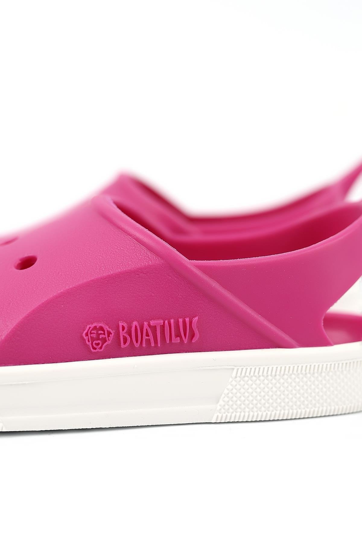 Cloggy-B 05-20-21 Boatilus Cloggy-B Fuxia/White Kız Çocuk Sandalet