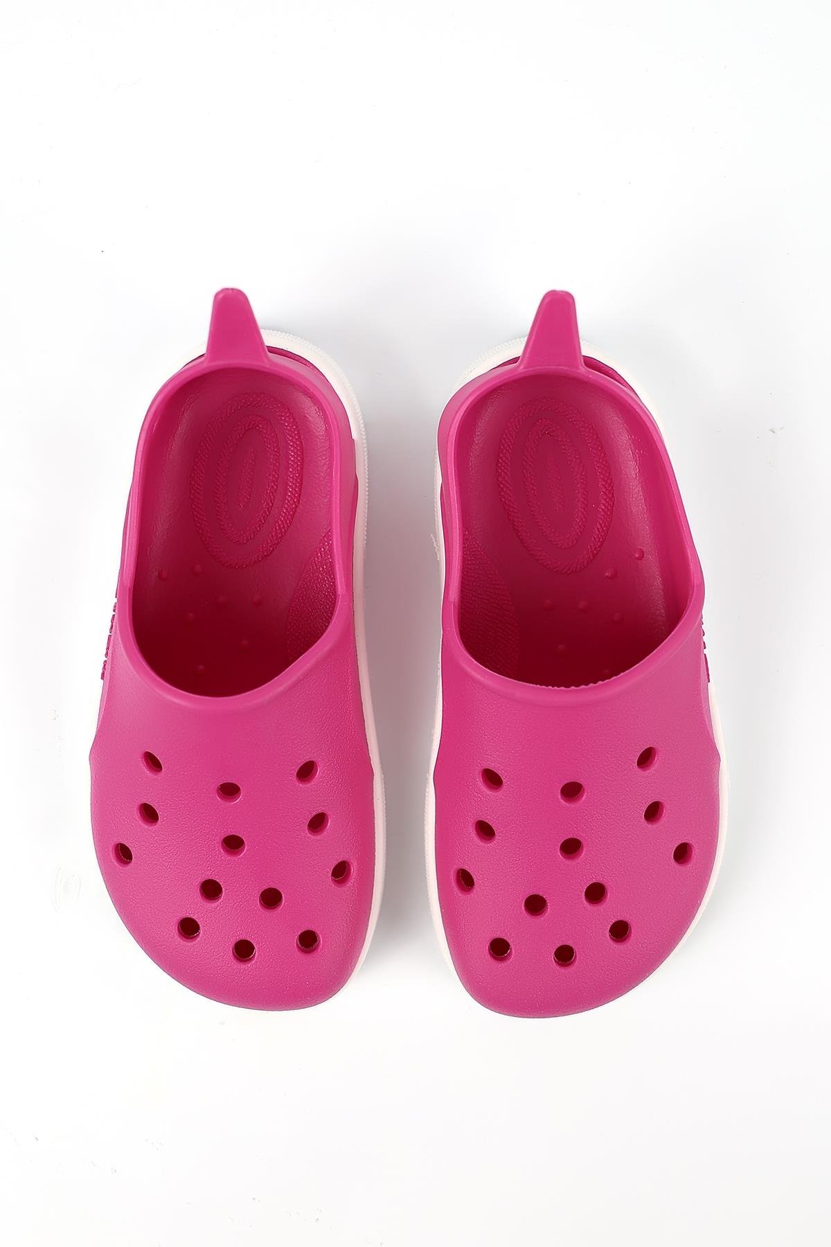 Cloggy-B 05-20-21 Boatilus Cloggy-B Fuxia/White Kız Çocuk Sandalet