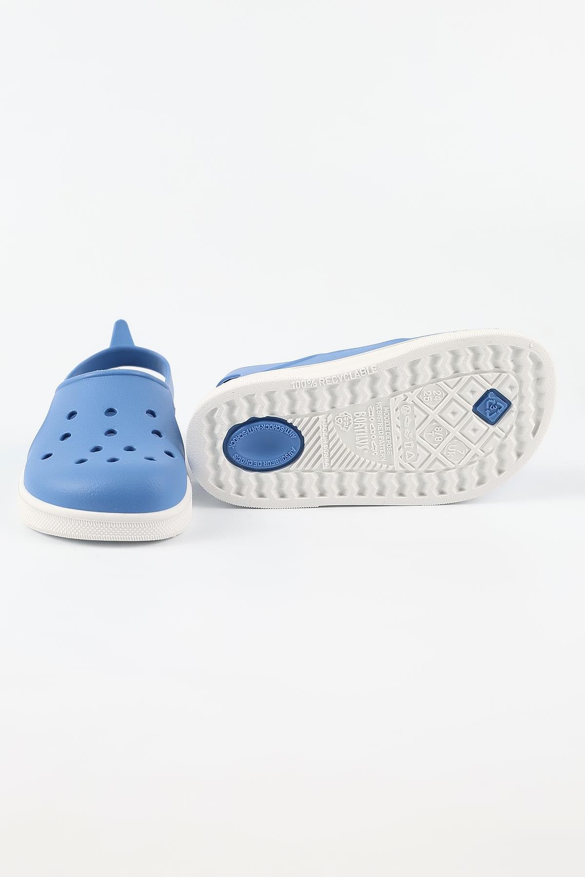Cloggy-B 07-20-21 Boatilus Cloggy-B Jeans/White Erkek Çocuk Sandalet
