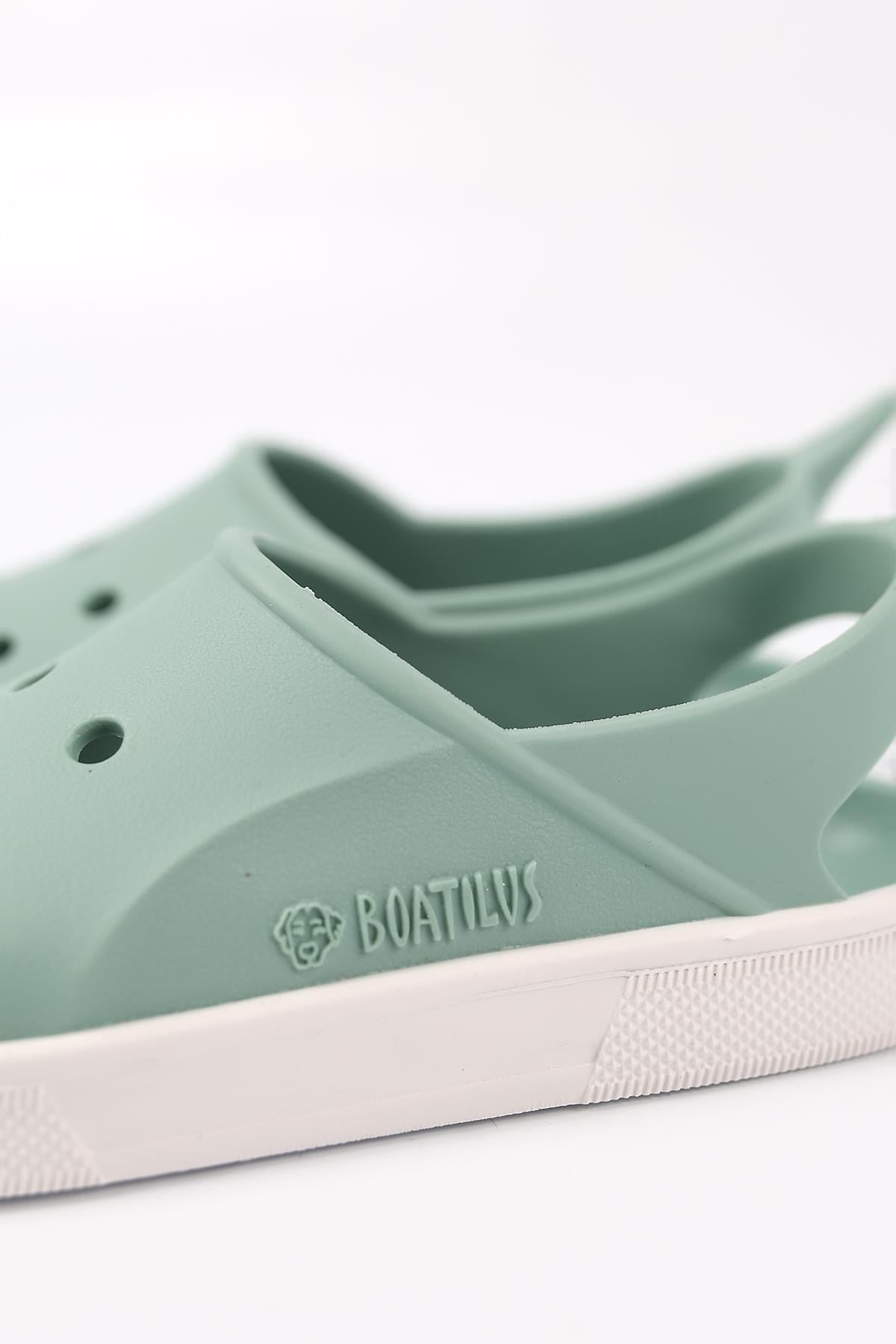 Cloggy-B 08-20-21 Boatilus Cloggy-B PastelGreen/White Çocuk Sandalet