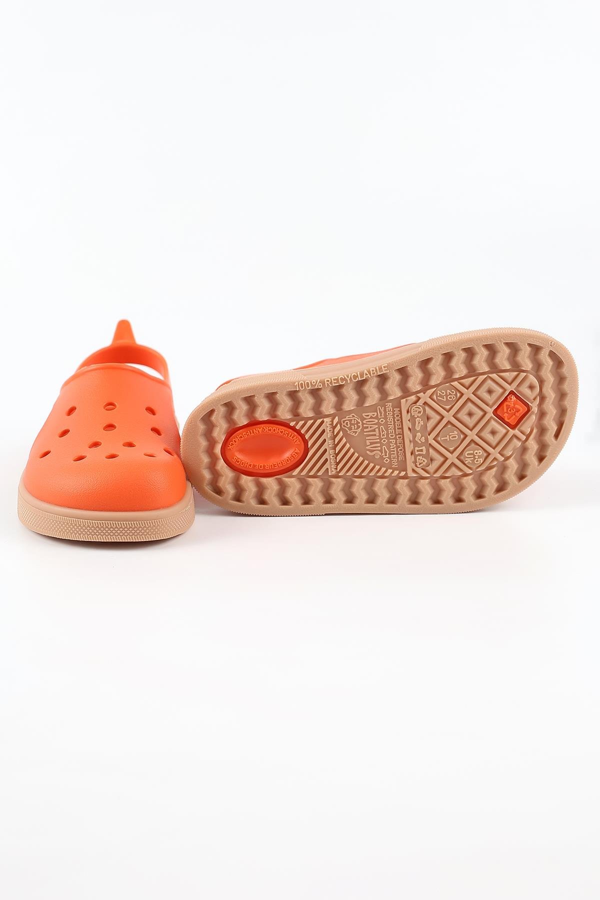 Cloggy-B 18B-20-21 Boatilus Cloggy-B Coral/Beige Kız Çocuk Sandalet