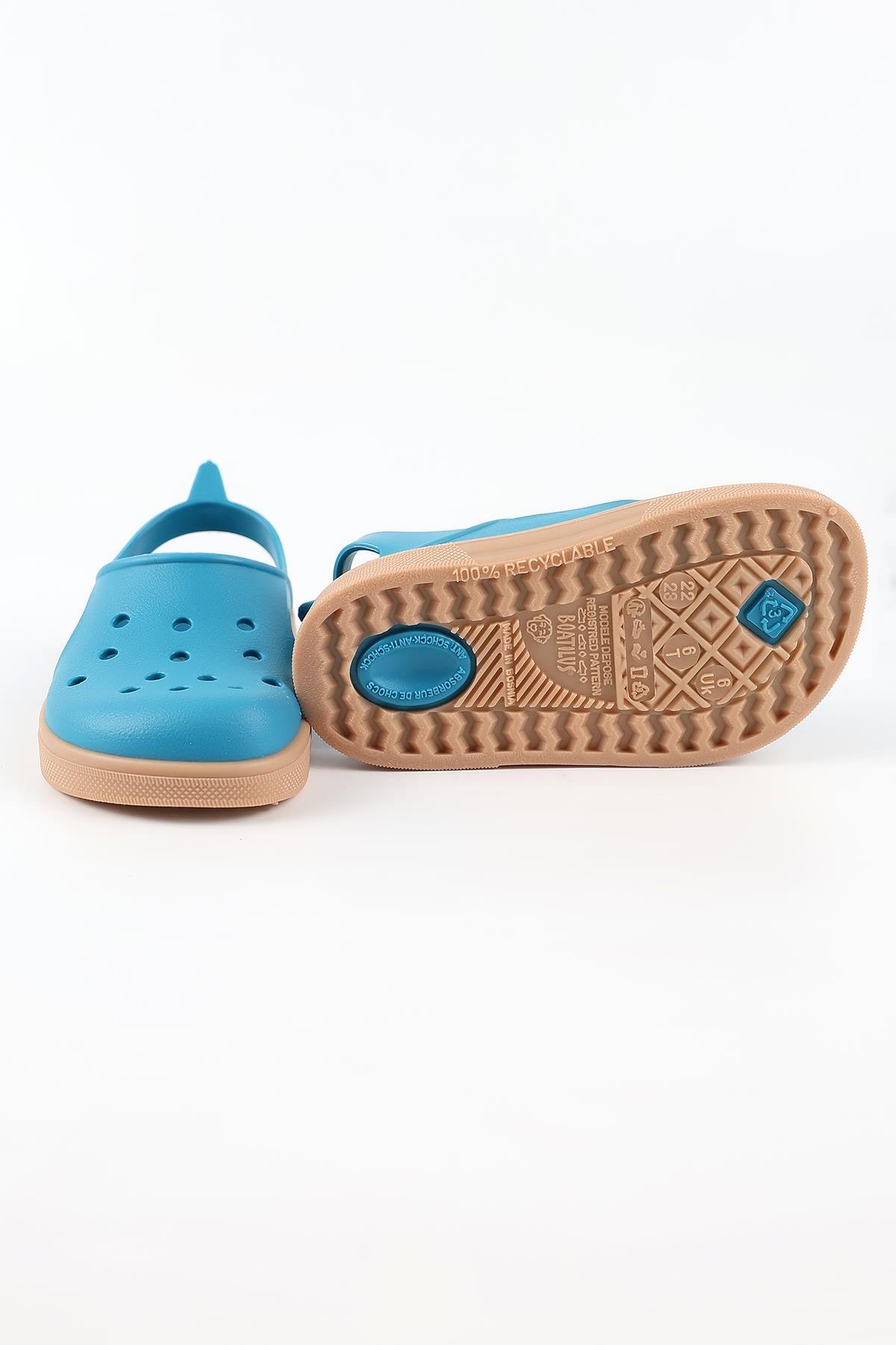 Cloggy-B 19B-20-21 Boatilus Cloggy-B Caraibe/Beige Erkek Çocuk Sandalet